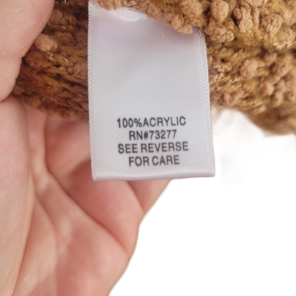 Simply Vera Wang Short Sleeve Chunky Knit Top S - Picture 6 of 6